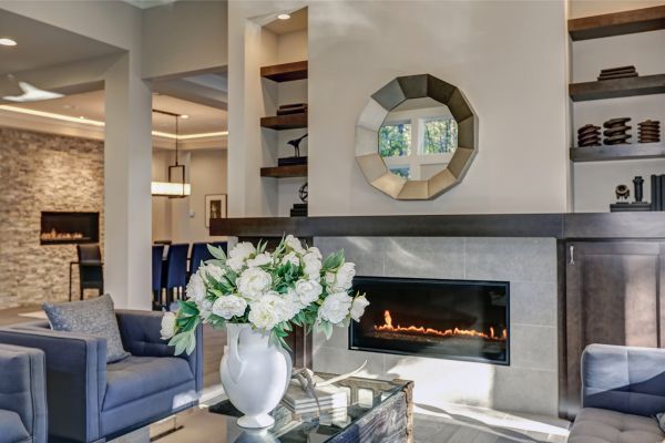 Gas Fireplace Mounting