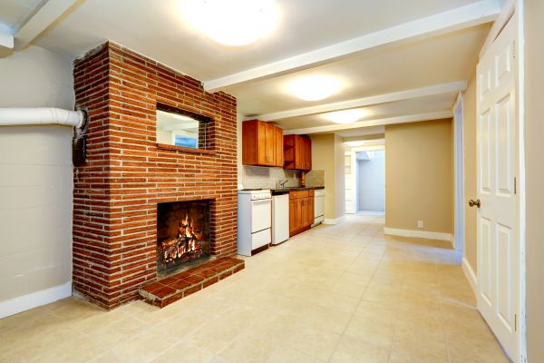 Fireplace Brick Refacing